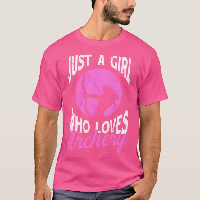 Camiseta Female Archery Lover (Frente)