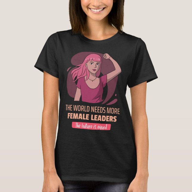 Camiseta Female Leaders Empowerment Feminist (Frente)