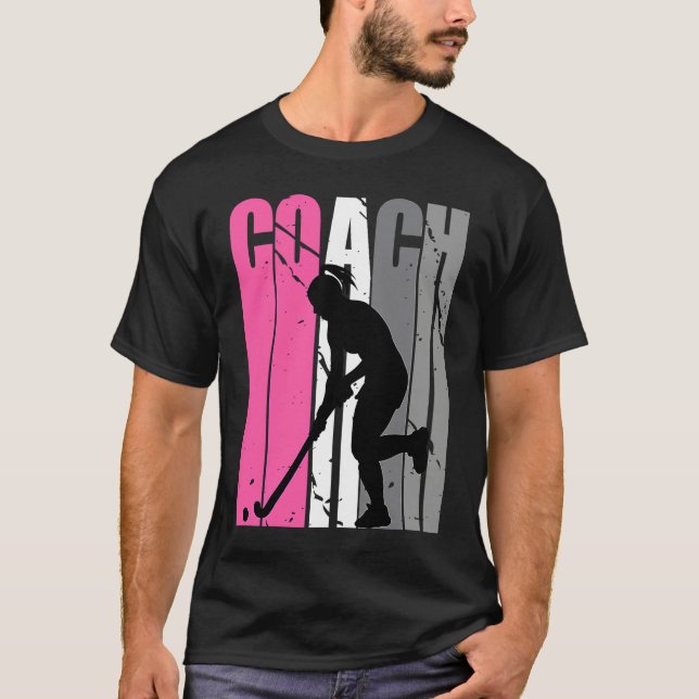 Camiseta Female Master Hockey Instructor Hockey Coach (Frente)