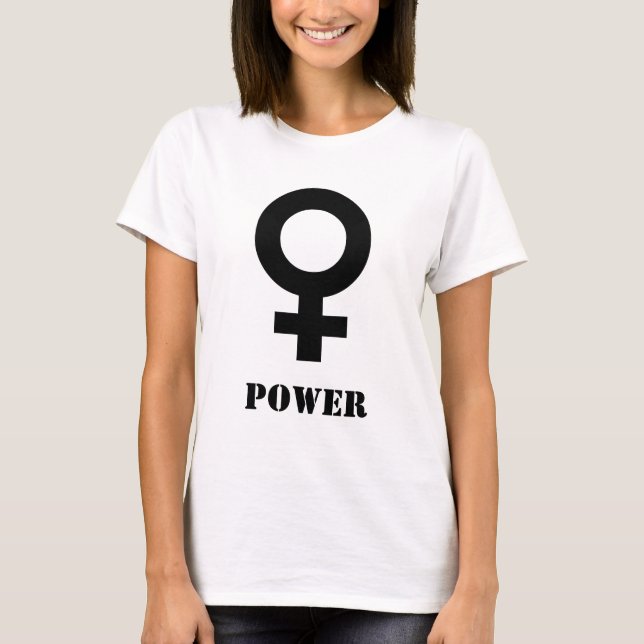 Camiseta female power (Frente)