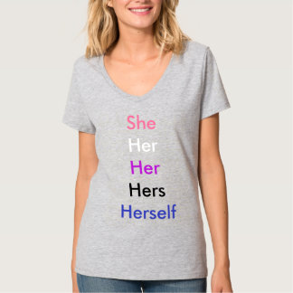 Camiseta Female Pronoun