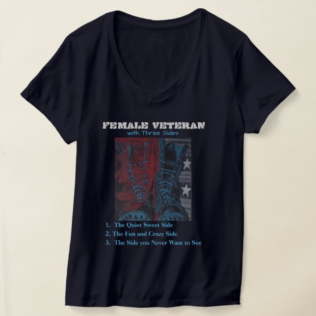 Camiseta Female Veteran (Postura )