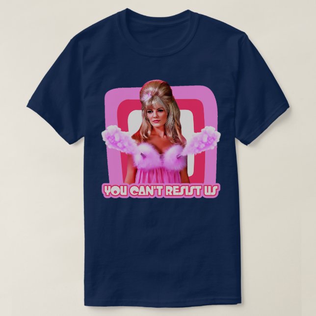 Camiseta FEMBOT Você Não Pode Nos Resistir (Frente do Design)