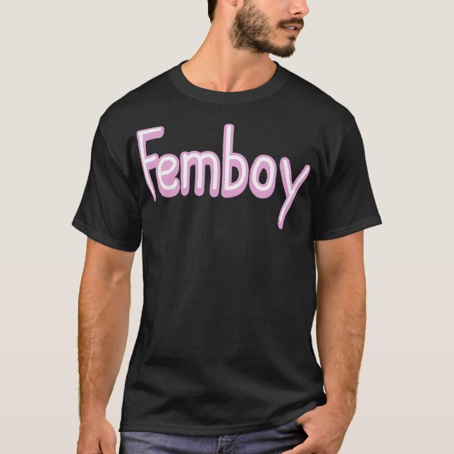 Camiseta Femboy Queer Gay estética do Genderqueer MTF LGBTQ (Frente)