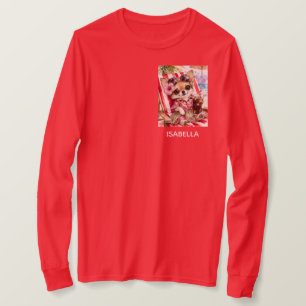 Camiseta Fêmea Chihuahua de férias na Praia Relaxamento (Ve