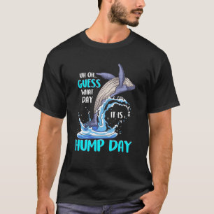 Camiseta fêmeas roupa de animais selvagens baleia-corcunda