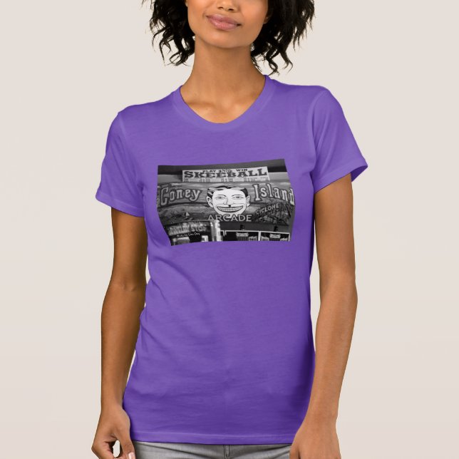 Camiseta feminina '50c Skeeball' (Frente)