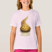 Camiseta Feminina Abundância Começa