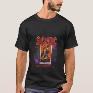 Camiseta Feminina AC DC Witch s Spell V Neck