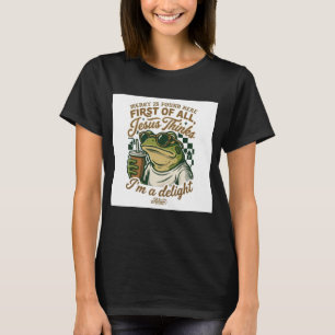 Camiseta Feminina ADOM "Jesus Acha que Sou um Delí