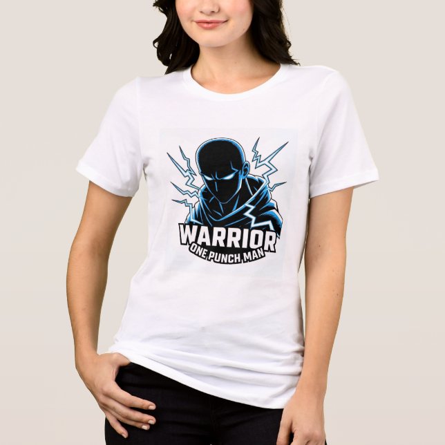 Camiseta Feminina ADOM "Warrior" One Punch Man (Frente)