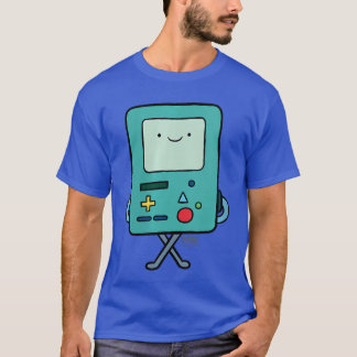 Camiseta feminina Adventureime BMO decote V