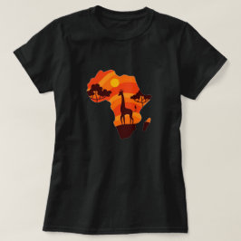 Camiseta Feminina African Sun