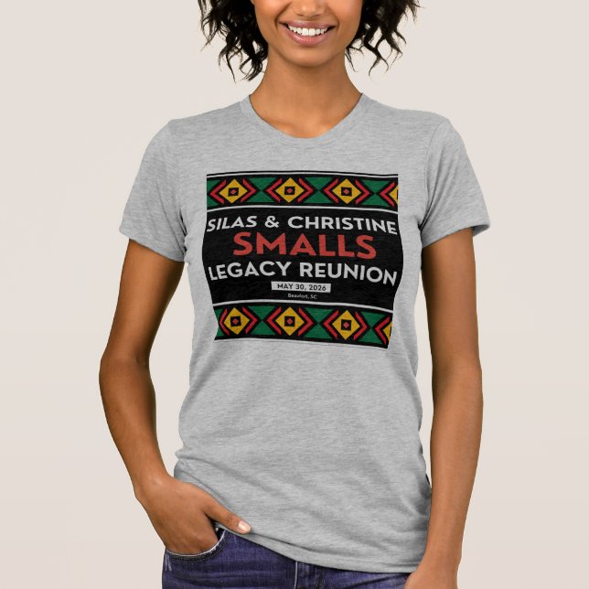 Camiseta feminina ajustada (Frente)