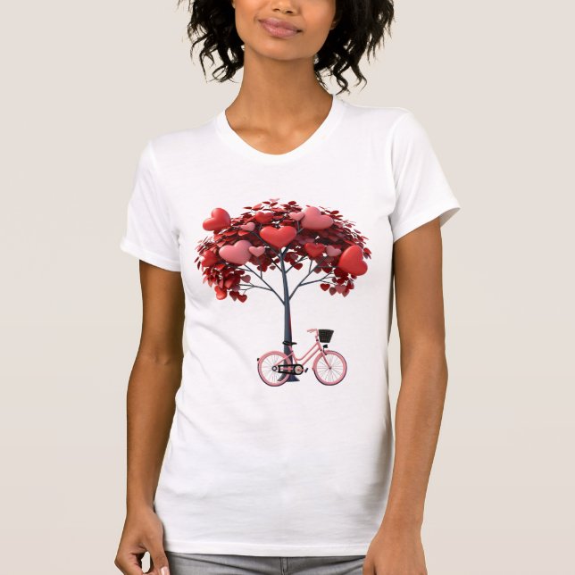 Camiseta feminina ajustada Bella+Canvas (Frente)