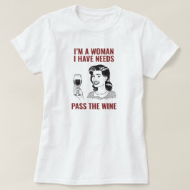 Camiseta Feminina Amante de Vinho