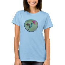 Camiseta Feminina Azul Claro