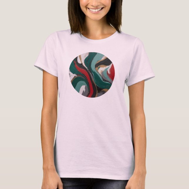 Camiseta Feminina Básica Arte Expressão-3 (Frente)