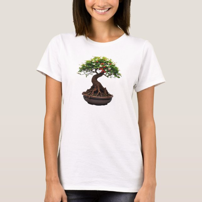 Camiseta Feminina Básica Bonsai-22 (Frente)