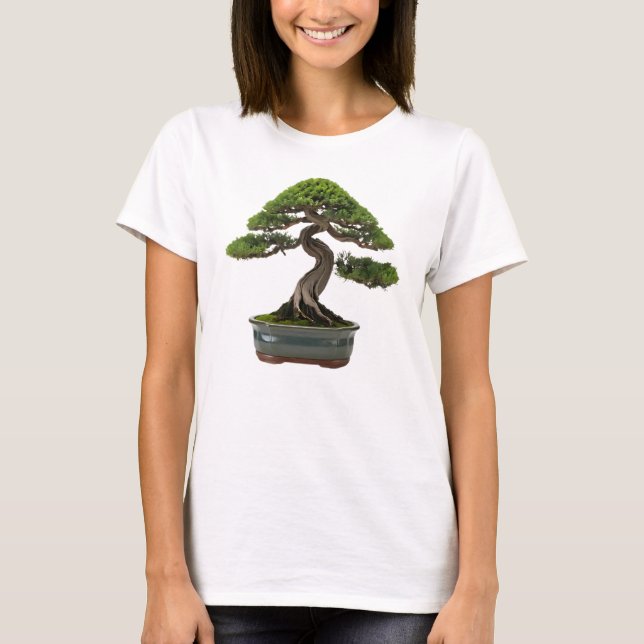 Camiseta Feminina Básica Bonsai-5 (Frente)