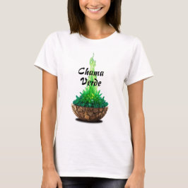 Camiseta Feminina Básica Chama Sagrada-5