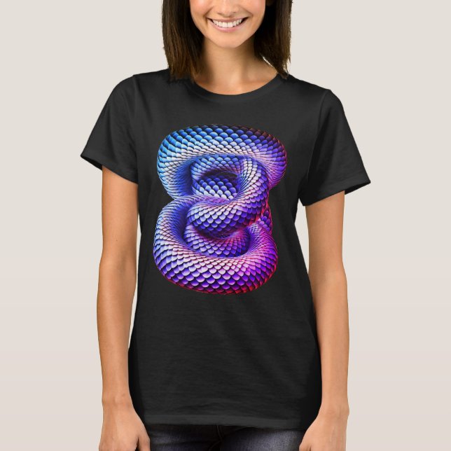 Camiseta Feminina Básica Cobra-2 (Frente)