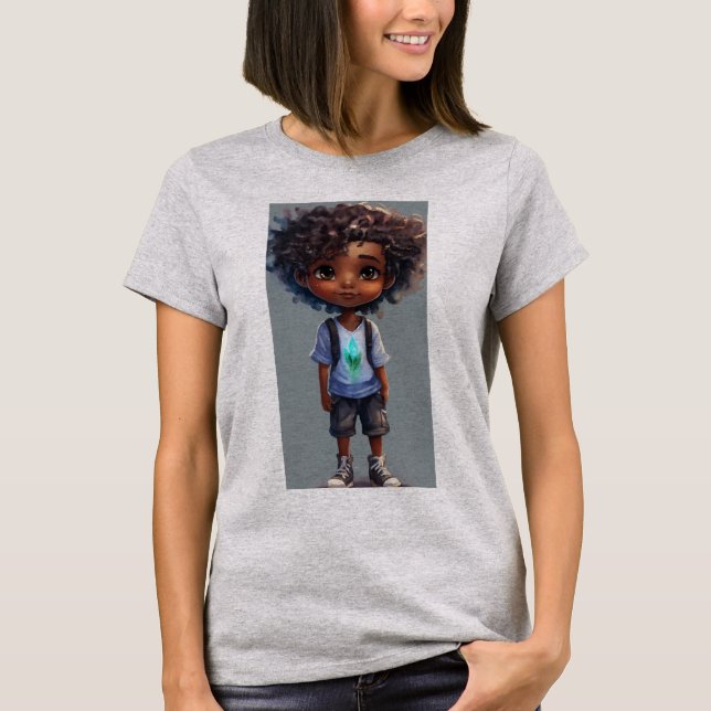 Camiseta Feminina Básica | Confortável e Na moda (Frente)