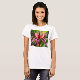 Camiseta Feminina Básica Flor