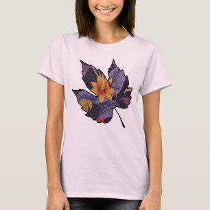 Camiseta Feminina Básica Floral-5
