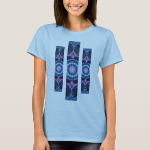 Camiseta Feminina Básica Fractal Geometrico-1