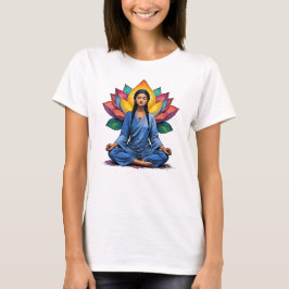 Camiseta Feminina Básica Meditação-8