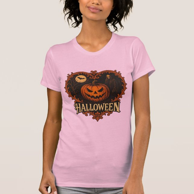 Camiseta feminina Bella+Canvas de ajuste slim (Frente)