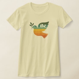 Camiseta Feminina Boho Be Peace Retro Férias
