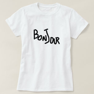 Camiseta Feminina Bonjour
