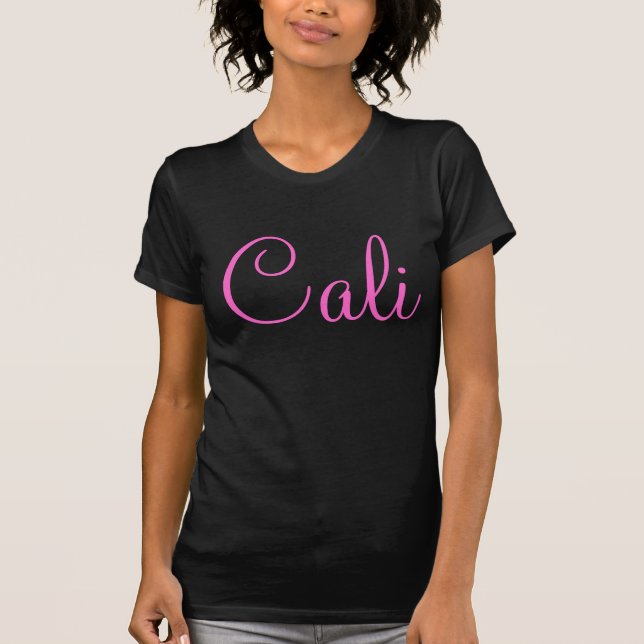 Camiseta Feminina Cali Califórnia (Frente)