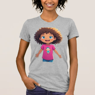 Camiseta feminina cinza