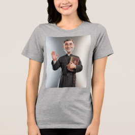 Camiseta Feminina Cinza Padre
