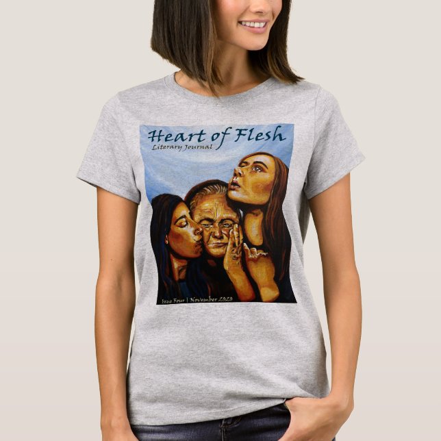 Camiseta feminina - Cobrir nº 4 (Frente)