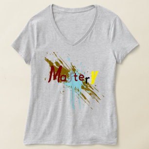 Camiseta Feminina com Decote em V Mastery