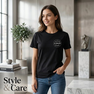 Camiseta Feminina com Logotipo Personalizado – Bel