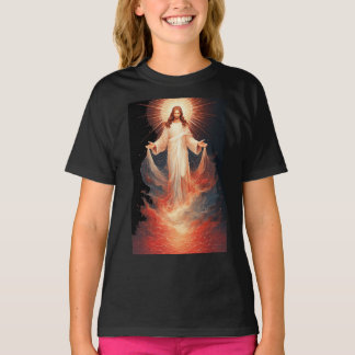 Camiseta Feminina Cristã Glorioso Cristo Ressuscit