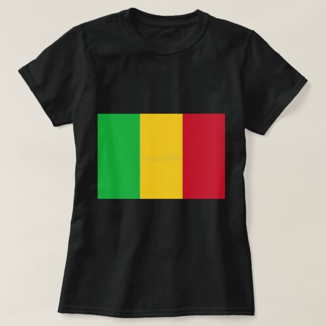 Camiseta Feminina da África (Frente do Design)