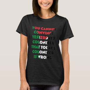 Camiseta feminina da Tarifa Palestina - Parem com 