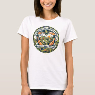 Camiseta Feminina de Alívio e Resiliência ao Terre
