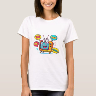 camiseta feminina de animação