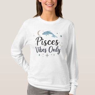 Camiseta Feminina de Astrologia Só Vibrações de Pe