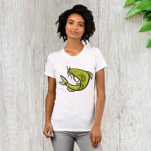Camiseta Feminina de Bagre Verde