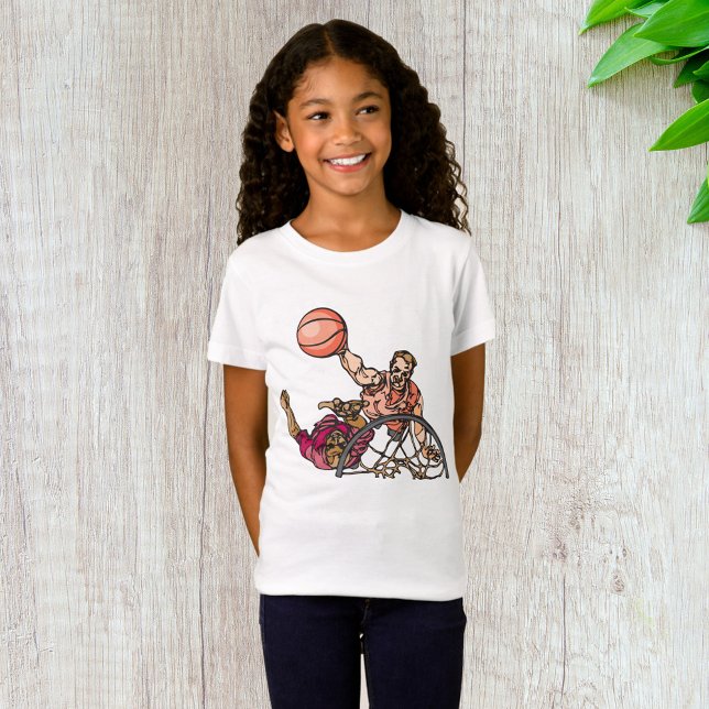 Camiseta Feminina de Basquete (Criador carregado)