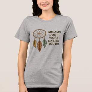 Camiseta Feminina de Citação Motivacional   Inspir