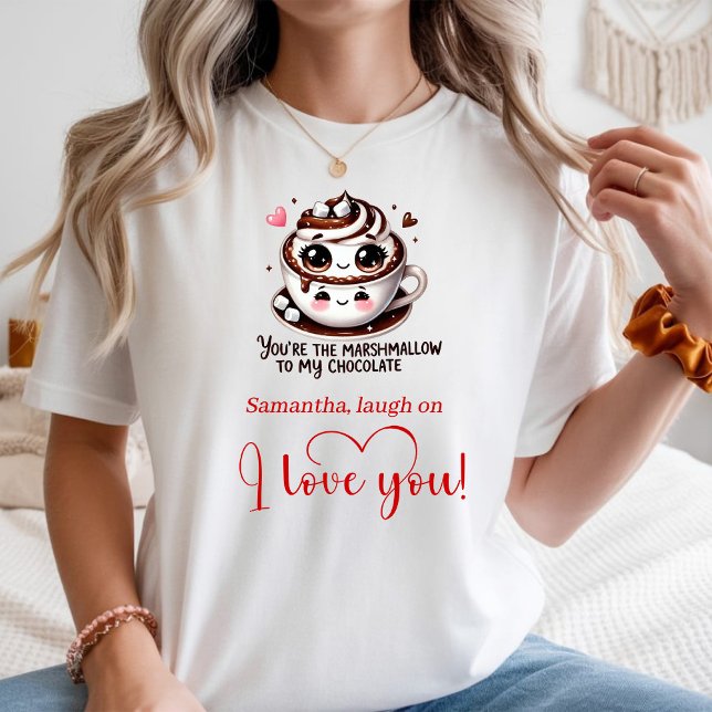 Camiseta Feminina de Comida Engraçada Presente de  (Stylish Love Gift Funny Food Women T-Shirt)